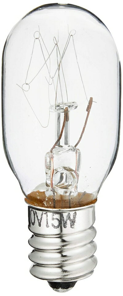 Filament Lamps - 【中古】（新古品） エスコ 220V/15W/E12中ナツメ球(5個) EA758ZA-59