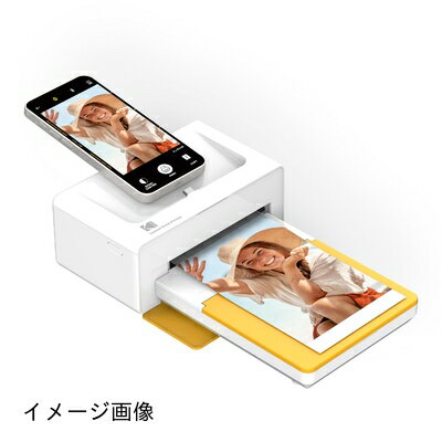 【新古品】 コダック KODAK Dock Plus 4PASS インスタントプリンター(10x15cm)+プリンター本体10枚入り