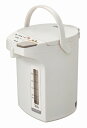 【中古】(新古品) ピーコック魔法瓶 電気ポット 3L 省エネ 節約 湯沸かし ポット 保温ポット 再沸騰 カルキとばし機能付き 湯沸かしポットライトグレー W...