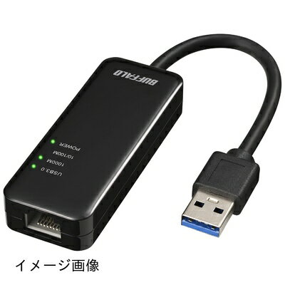 【新古品】 バッファロー 有線LANアダプター Giga Type-A USB3.2(Gen1)対応 日本メーカー 【 macOS/Nintendo Switch 動作確認済み 】 ブラック LUA5-U3-AGTE-NBK