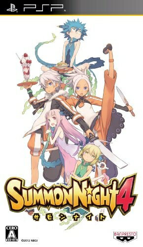 【中古】(新古品) サモンナイト4 - PSP