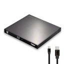【中古】(新古品) ロジテック ブルーレイドライブ 外付け USB-A/USB-C Type-C (TM) ケーブル付属 ポータブル M-DISC 国内メーカー...
