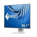 【中古】(新古品) EIZO FlexScan 61cm(24.1)型カラー液晶モニター FlexScan EV2456 ホワイト