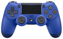 【新古品】 ワイヤレスコントローラー (DUALSHOCK 4) ウェイブ・ブルー (CUH-ZCT2J12)