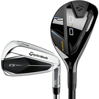 【中古】(新古品) TaylorMade ゴルフ チーコンボ アイアンセット 4/5 レスキュー 6-P AW グラハイト シャフト レギュラー 右利き用