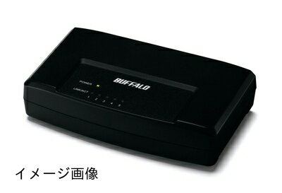 【新古品】 BUFFALO 10/100M 5ポート スイッチングHub ブラック LSW3-TX-5EPL/B