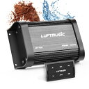 【中古】(新古品) Luftmusic Bluetooth マリンアンプ 4チャンネル - ワイヤレスリモート、簡単取り付け - バイク、ゴルフカート、ATV用のコンパクトな防水アンプ