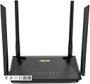 【新古品】 ASUS WiFi 無線 ルーター WiFi6 1201+574Mbps v6プラス/ OCNバーチャルコネクトに対応デュアルバンド RT-AX1800U (A) メッシュ&セキュリティ機能付 3階建 接続台数32台 品(2)