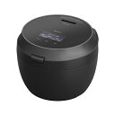 【中古】(新古品) パナソニック 炊飯器 1升 最高峰モデル ビストロ 匠技AI 加圧熱風ポンプ搭載 お手入れ部品2点 ブラック SR-V18BB-K