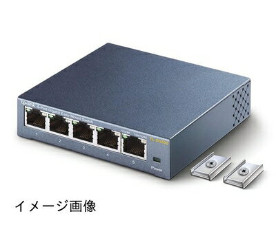 【新古品】 TL-SG505 JP 5ポートギガビットらくらくマウントデスクトップスイッチ