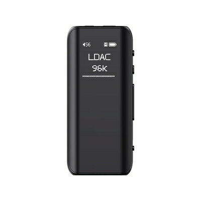 【中古】（新古品）FIIO BTR15【日本国内正規品 シリアルナンバー付】Bluetooth レシーバー ブルートゥース USB DAC ヘッドホンアンプ aptX LL adaptive HD LDAC コーデック ワイヤレス (ブラック)