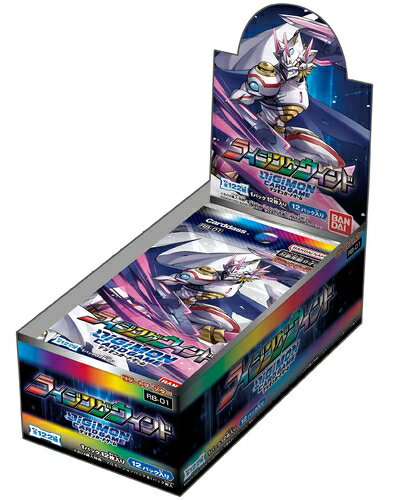 【中古】（新古品） バンダイ (BANDAI) デジモンカードゲーム リブートブースター ライジングウインド【RB-01】(BOX)12パック入