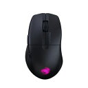 【新古品】 ROCCAT ゲーミングマウス PURE AIR 超軽量54g ワイヤレス ブラック/黒 2.4GHz無線/Bluetooth 光学式/26K/125時間持続/サイドボタン/オプティカルスイッチ/RGB/半透明 FSC認証 エコパッケージ【メーカー】