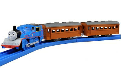 Hot Wheels - 【中古】（新古品） タカラトミー『 プラレール ぼくもだいすき!たのしい列車シリーズ 大井川鉄道きかんしゃトーマス号 』 電車 列車 おもちゃ 3歳以上 玩具安全基準合格 STマーク認証 PLARAIL TAKARA TOMY