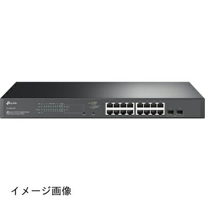 【新古品】 TP-Link Jetstream 18ポート ギガビット スイッチングハブ PoE+ 給電 (18ポートの内16ポートPoE+対応) TL-SG2218P