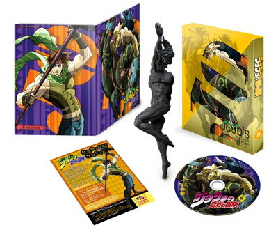 【中古】（新古品） ジョジョの奇妙な冒険 Vol.8 (空気供給管に入り込むサンタナ型USBメモリー、全巻購入特典フィギュア応募券付き)(初回限定版) [Blu-ray]