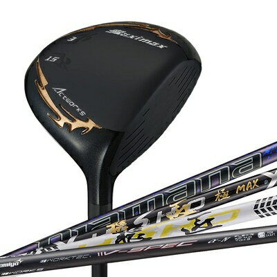 【新古品】 WORKS GOLF(ワークスゴルフ) フェアウェイウッド 3番手【マキシマックス ブラックシリーズ?..