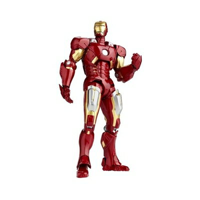 【中古】 特撮リボルテック042 アベンジャーズ アイアンマンマーク7 ノンスケール ABS&PVC製 塗装済み アクションフィギュア