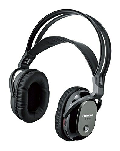 【中古】（新古品） Panasonic デジタルワイヤレスサラウンドヘッドホンシステム ブラック RP-WF7-K