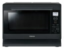 【中古】(新古品) TOSHIBA(東芝) 電子レンジ 23L ER-XS23(K) ブラック フラットテーブル ワンタッチあたため 高精度赤外線センサー 簡単...