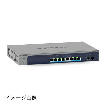 【新古品】 【正規品】 ネットギア NETGEAR スイッチングハブ 10ポート 10G/5G/2.5G/1Gx4, 2.5G/1G x4 (10G SFP+x2) PoE++/PoE+ (295W) 金属筐体 リミテッドライフタイムハードウェア クラウド管理 スマートスイッチ MS510TXUP-100AJS