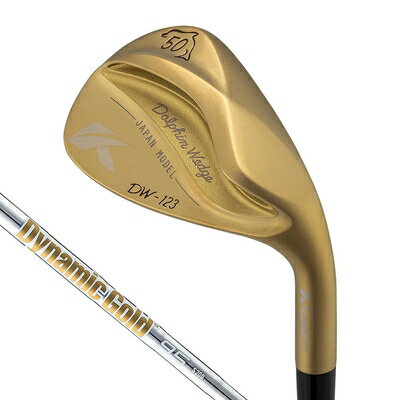 （新古品） ドルフィンウェッジ ゴールド DW-123 True Temper DynamicGold95 S200 シャフト 2024 50° S200
