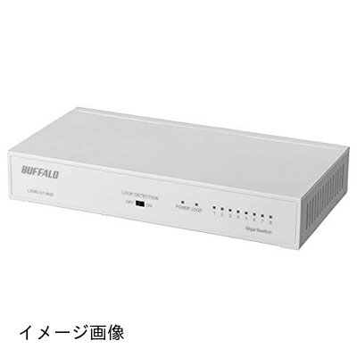 【新古品】 BUFFALO Giga対応 金属筐体 電源内蔵 8ポート LSW6-GT-8NS/WH ホワイト スイッチングハブ マグネット 壁掛け設置対応 【新古品】 BUFFALO Giga対応 金属筐体 電源内蔵 8ポート LSW6-GT-8NS/WH ホワイト スイッチングハブ マグネット 壁掛け設置対応