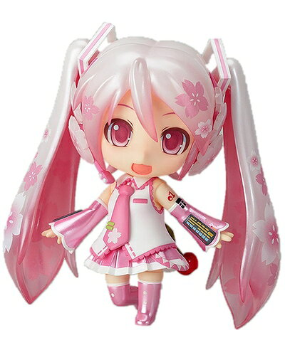 【中古】 ねんどろいど 桜ミク 100 mm (ノンスケール) ABS & PVC製 塗装済み 可動フィギュア