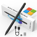 【中古】(新古品) Surface ペンSurface用タッチペンwindows 磁気吸着/4096筆圧感知/パームリジェクション機能/右クリック/消しゴム/自...