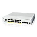 【新古品】 シスコシステムズ (Cisco) Catalyst 1300-16P-4X マネージド スイッチ 16 ポート GE PoE 4x10GE SFP+...