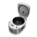 【中古】(新古品) VERSOS 5.5合 マイコン 炊飯器 蒸し料理もできる 保温 大きいボタン 簡単操作 メニュー6種類 ホワイト VS-KE65
