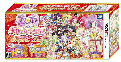 【中古】 プリパラ めざめよ! 女神のドレスデザイン ゴージャスパック (【特典】限定プロモプリチケ5枚セット(めがみのドレスデザインコーデ) 同梱) - 3DS