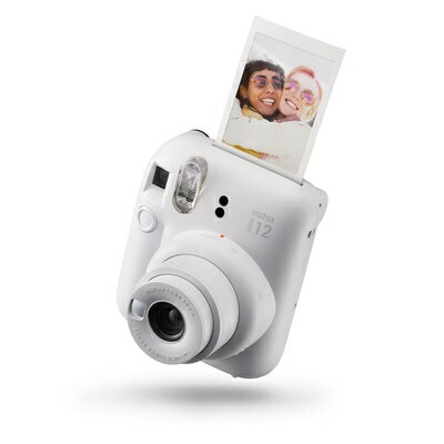 【中古】instax mini 12カメラ、クレイホワイト。