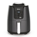 【中古】(新古品) Ninja Air Fryer、1550ワットプログラム可能なベース、空気揚げ、ロースト、再加熱、脱水、4クォートセラミックコーティングバス...