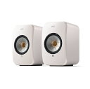 【中古】(新古品) KEF LSX II - ワイヤレスHiFiブックシェルフ スピーカー(ミネラルホワイト)
