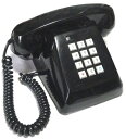【中古】 NTT 601-P プッシュ式電話機 (プッシュホン) (ブラック)