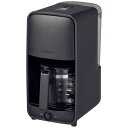 【中古】(新古品) ADC-B061-KM(マットブラック) コーヒーメーカー