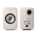 【中古】(新古品) KEF LSX II LT - ワイヤレスHiFiブックシェルフ スピーカー(ストーンホワイト)