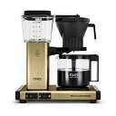 【中古】(新古品) Technivorm Moccamaster 53936 KBGV 10-Cup Coffee Maker Brushed Brass, 4...