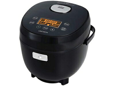 ユニテク 糖質カット炊飯器 RB-65B 3モード切替 最大33パーセント糖質カット 3.5合炊き ダイエット 炭水化物ダイエット コンパクト