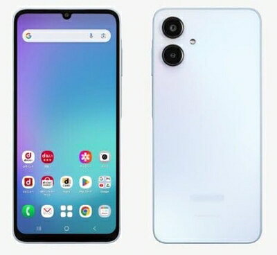 【中古】（新古品）docomo Galaxy A25 5G SC-53F ライトブルー SIMフリー 【docomo以外でも利用可能(APN設定が必要です)】