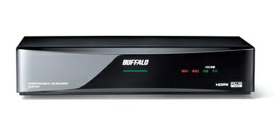 【中古】 BUFFALO Wチューナー 地上・BS・CSデジタル HDDレコーダー 2TB DVR-W1/2.0T