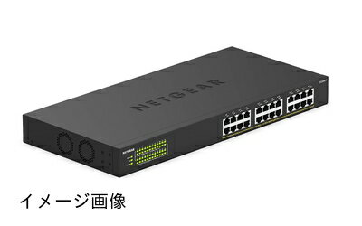 【新古品】 【メーカ生産終了品】 ネットギア NETGEAR スイッチングハブ 24ポート 1G PoE+ (380W) 金属筐体 メーカー アンマネージスイッチ GS324PP-100AJS