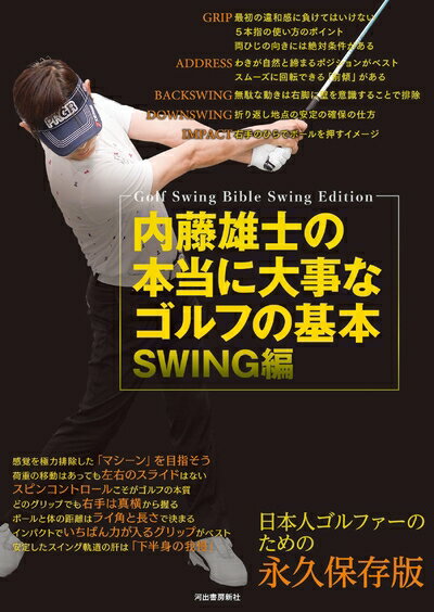 Pocketbooks （Nonfiction） - 【中古】 内藤雄士の本当に大事なゴルフの基本 SWING編