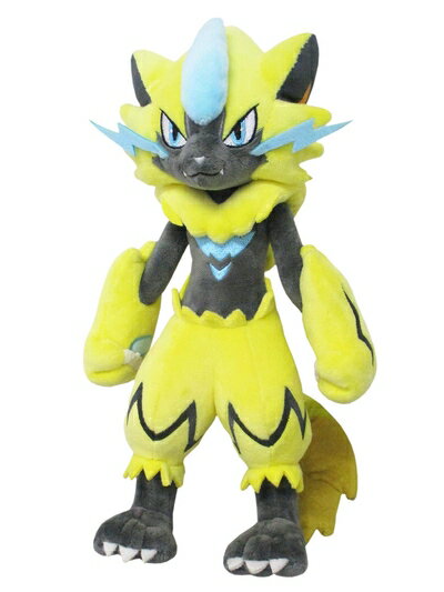 【中古】（新古品） 三英貿易(Sanei Boeki) ポケットモンスター ALL STAR COLLECTION ゼラオラ (S) W14×D9×H29cm ぬいぐるみ ポケモン PP133