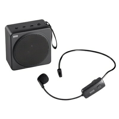 Digital Audio Players - 【中古】（新古品）サンワサプライ ワイヤレスポータブル拡声器 MM-SPAMP15