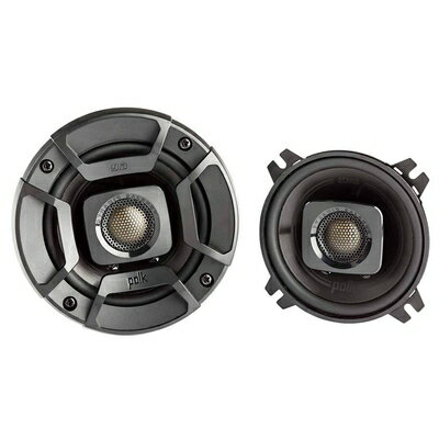 【中古】 POLK AUDIO DB402 DB+シリーズ 4インチ 同軸スピーカー 海洋認証付き、ブラック