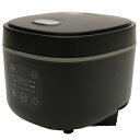 【中古】(新古品) 【ヒロコーポレーション】コンパクトライスクッカー HK-CRC03 3合炊き炊飯器 (ブラック)