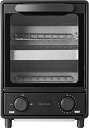 【中古】(新古品) NEUTRAL オーブントースター NR-K-TS4 (ブラック) 縦型トースター 2段トースター スリム 1000W 3段階火力切替 庫内...