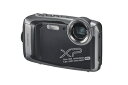 【中古】(新古品) 富士フイルム(FUJIFILM) 防水カメラ XP140 ダークシルバー FX-XP140DS